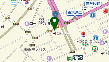 ECCジュニア 新潟センターの地図画像