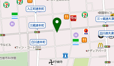 岡本商会 名古屋店の地図画像