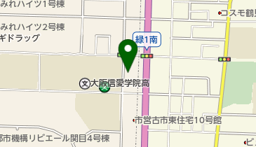 大阪親愛学院保育園の地図画像