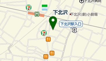 薬マツモトキヨシ 下北沢店の地図画像