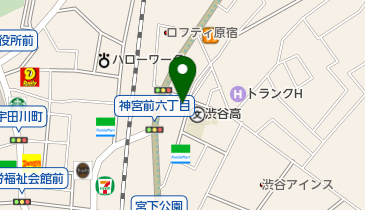 FJALLRAVEN by 3NITY TOKYO(フェールラーベン バイ トリニティ トウキョー)の地図画像