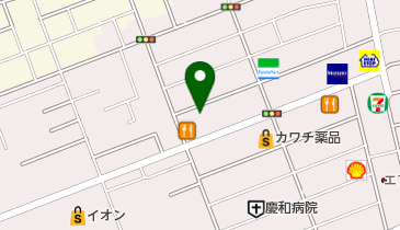 町のパスタ屋さん ニーナの台所の地図画像