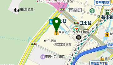 鈴懸 東京ミッドタウン日比谷店の地図画像