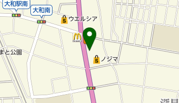 大和ほうさい殿の地図画像