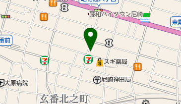 ファミーユ 尼崎店の地図画像