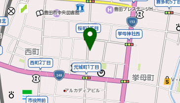 海鮮居酒屋 傾奇者の地図画像