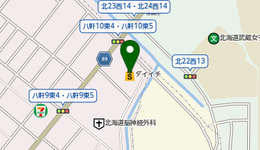 Daiichi(ダイイチ) 八軒店の地図画像