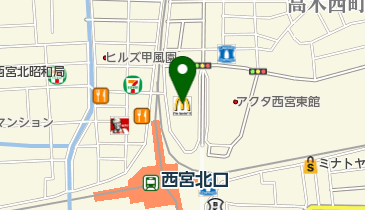 西宮市消費生活センターの地図画像