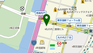 アクサ生命保険株式会社 東京支社の地図画像
