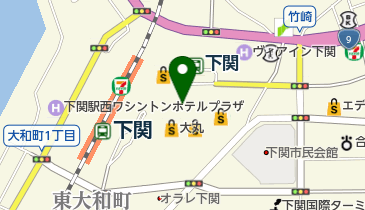 HENRI CHARPENTIER(アンリ シャルパンティエ) 下関大丸店の地図画像