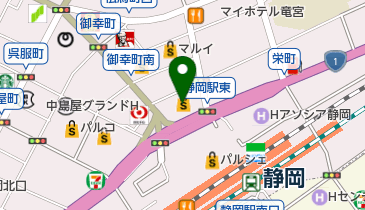 HENRI CHARPENTIER(アンリ シャルパンティエ) 静岡松坂屋店の地図画像