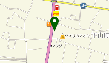 クスリのアオキ 下山町店の地図画像