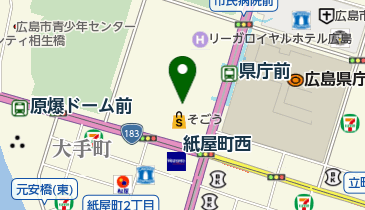 ブルーベル アクア広島センター街店の地図画像