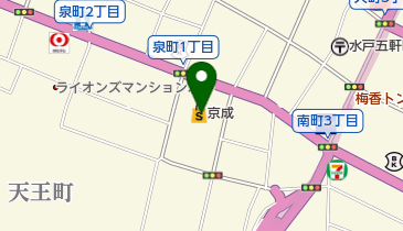 HENRI CHARPENTIER(アンリ シャルパンティエ) 水戸京成店の地図画像