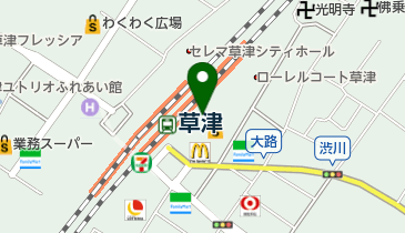 HENRI CHARPENTIER(アンリ シャルパンティエ) 草津近鉄店の地図画像
