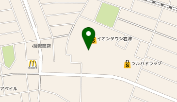 カットビースタイル イオンタウン君津店の地図画像