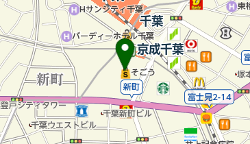 ティヨール そごう千葉店の地図画像