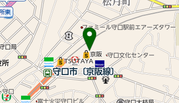 HENRI CHARPENTIER(アンリ シャルパンティエ) 守口京阪店の地図画像