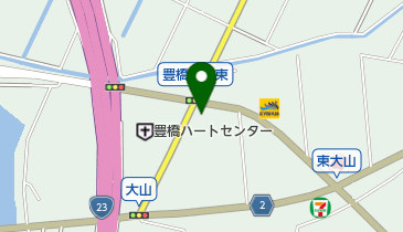 六壱珈琲 大山店の地図画像