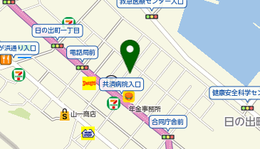 らぁ麺しろの地図画像
