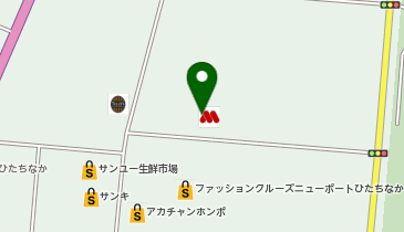 不二家 ニューポートひたちなか店の地図画像
