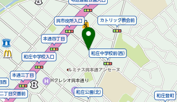 POLA(ポーラ) KURE店の地図画像