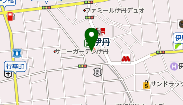 阪急伊丹リータの地図画像