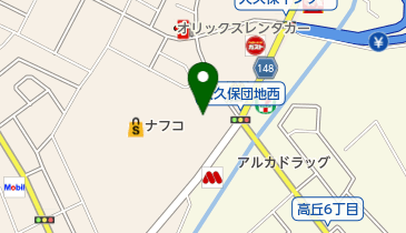 ふとんのつゆき 大久保インター店の地図画像