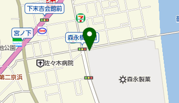 つるみ住宅公園の地図画像