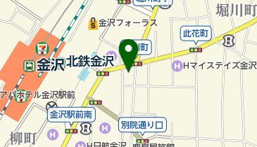 駅前留学NOVA(ノバ) 金沢駅前校の地図画像