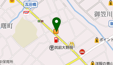 J&Yレンタカーの地図画像