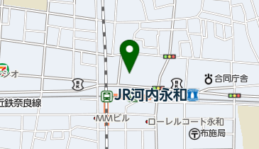 東大阪市立市民多目的センターの地図画像