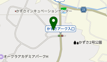 八天堂きさらづの地図画像