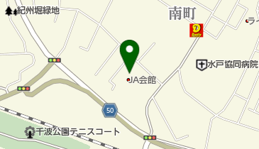 JA茨城県中央会の地図画像