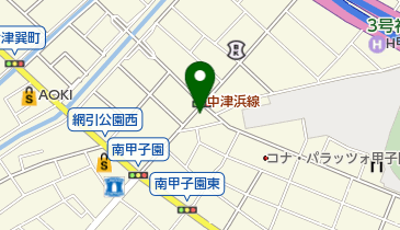 大力食堂の地図画像