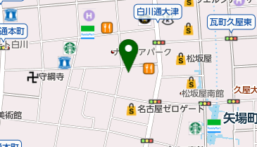 オークリーストア 名古屋店の地図画像