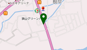 伝説のすた丼屋 狭山店の地図画像