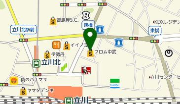 PAO(パオ) 立川店の地図画像