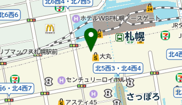 ファンケル 大丸札幌店の地図画像