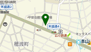 ガンショップ天龍の地図画像