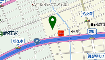 甲南カルチャー倶楽部の地図画像