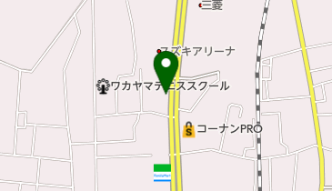 ワークショップ三和国体道路店の地図画像