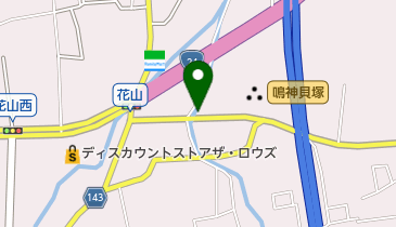 大西商店の地図画像