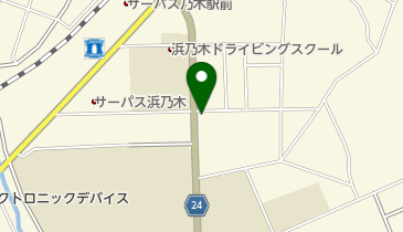 有限会社松浦硝子店 営業部の地図画像