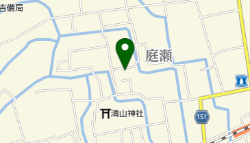 有限会社カガワの地図画像