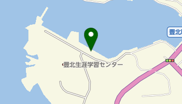 豊北町水産物地方卸売市場の地図画像