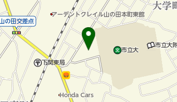 下関市医師会の地図画像