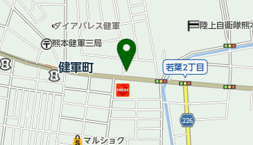 アモ訪問理・美容の地図画像