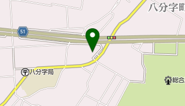 ガラスの水田の地図画像