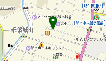 温石惣菜 上通店の地図画像